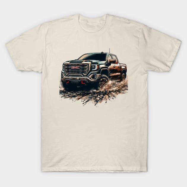 GMC Sierra T-Shirt by Vehicles-Art